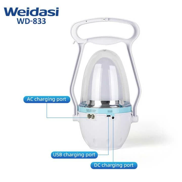 فانوس شارژی ویداسی WD-833 